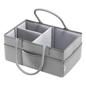 Gray Baby Diaper Caddy